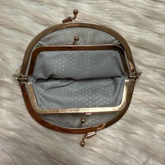 Vintage Eel Skin Small Coin Purse in Pearl - Picture 4 of 7